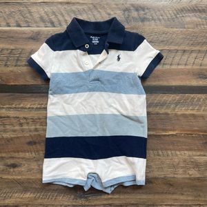 Polo Ralph Lauren romper. Size 9 months.